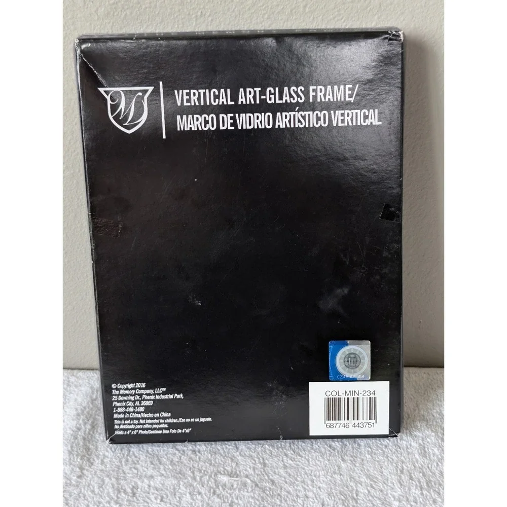 Minnesota College Art Glass Picture Frame Vertical University The Memory Company